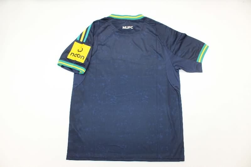 Thailand Quality(AAA) 25/26 Newcastle United Dark Blue Soccer Jersey