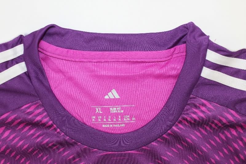 Thailand Quality(AAA) 25/26 Newcastle United Goalkeeper Purple Soccer Jersey