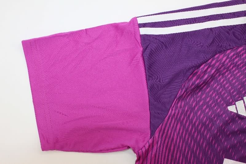 Thailand Quality(AAA) 25/26 Newcastle United Goalkeeper Purple Soccer Jersey