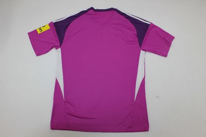 Thailand Quality(AAA) 25/26 Newcastle United Goalkeeper Purple Soccer Jersey