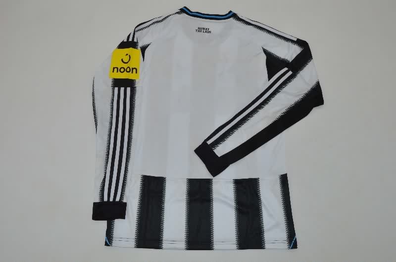 Thailand Quality(AAA) 25/26 Newcastle United Home Long Sleeve Soccer Jersey