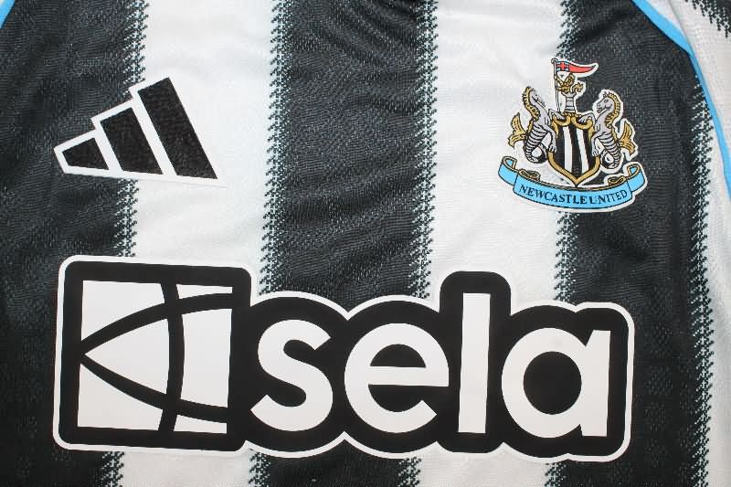 Thailand Quality(AAA) 25/26 Newcastle United Home Soccer Jersey (Player)