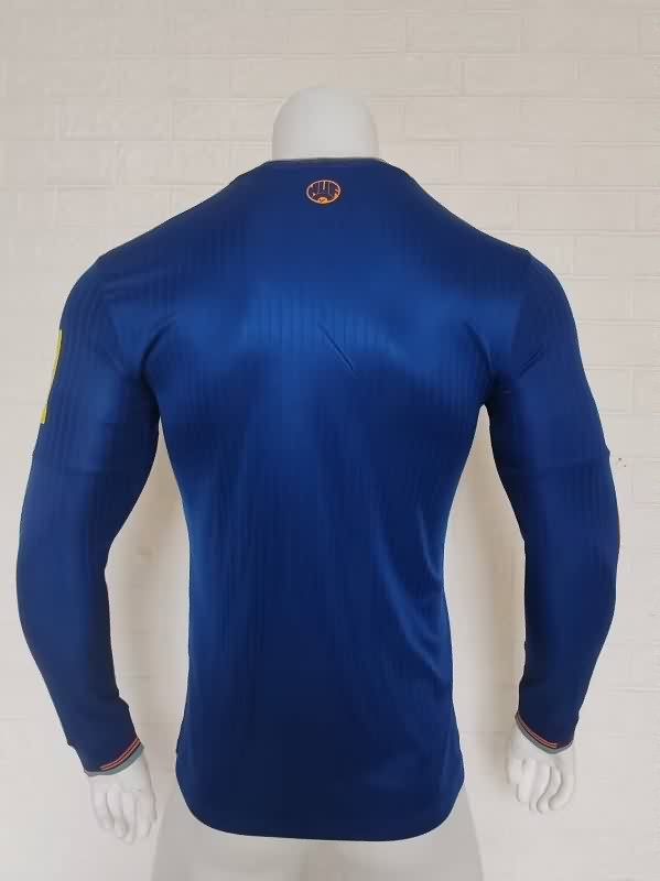 Thailand Quality(AAA) 25/26 Newcastle United Third Long Sleeve Soccer Jersey (Player)