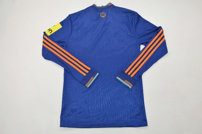 Thailand Quality(AAA) 25/26 Newcastle United Third Long Sleeve Soccer Jersey (Player)