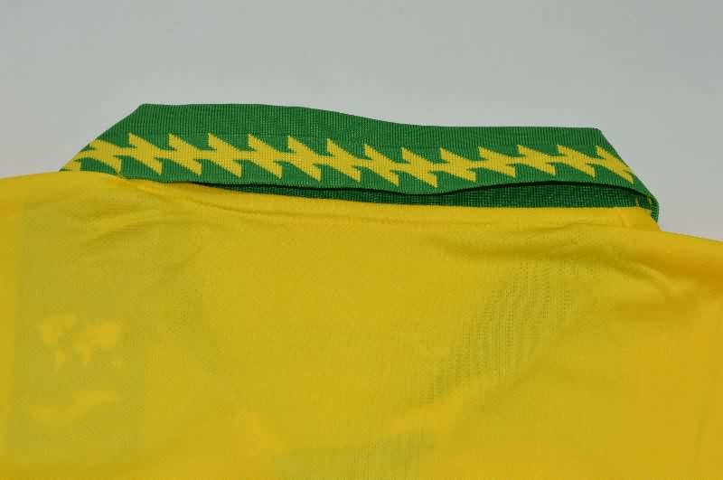 Thailand Quality(AAA) 25/26 Norwich Home Soccer Jersey