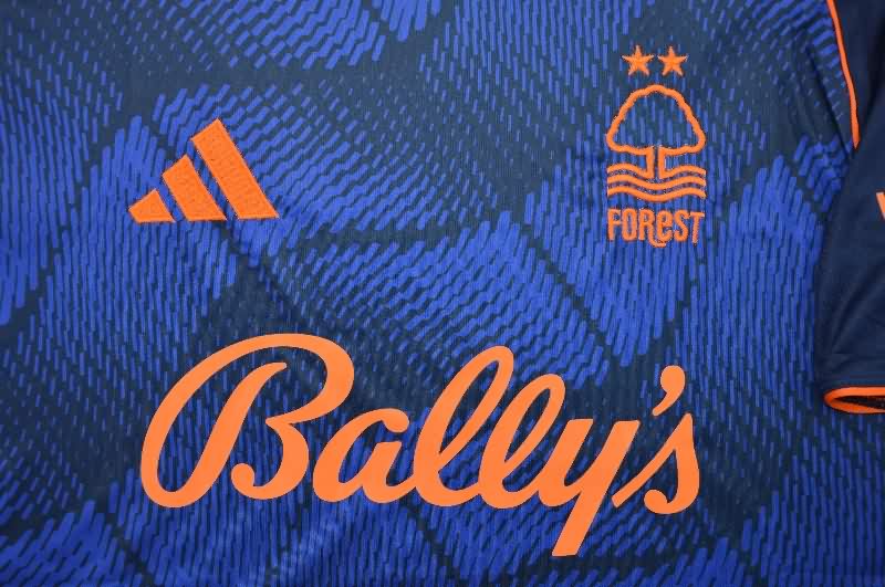 Thailand Quality(AAA) 25/26 Nottingham Forest Third Soccer Jersey