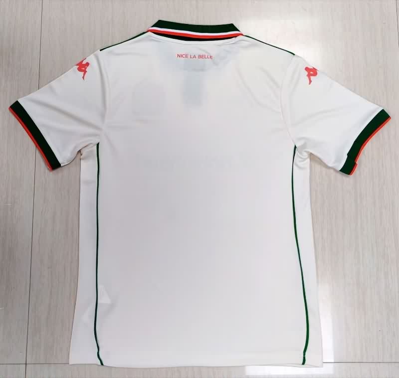 Thailand Quality(AAA) 25/26 OGC Nice Away Soccer Jersey