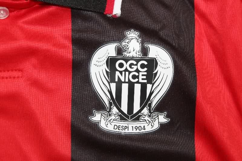 Thailand Quality(AAA) 25/26 OGC Nice Home Soccer Jersey
