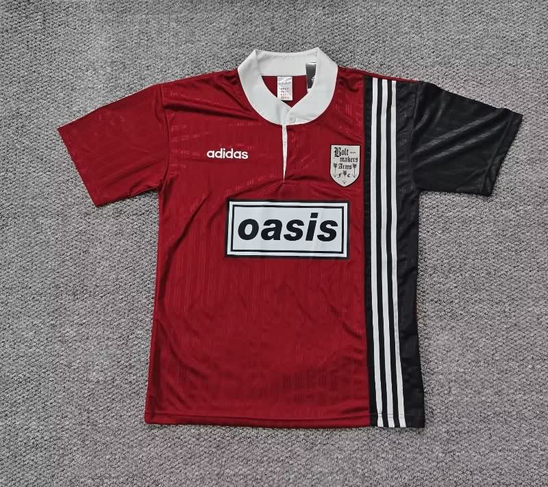 Thailand Quality(AAA) 1996 Oasis Red Soccer Jersey