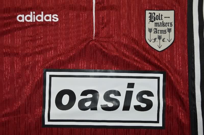 Thailand Quality(AAA) 1996 Oasis Red Soccer Jersey