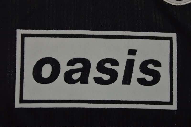 Thailand Quality(AAA) 2025 Oasis Black Long Sleeve Soccer Jersey