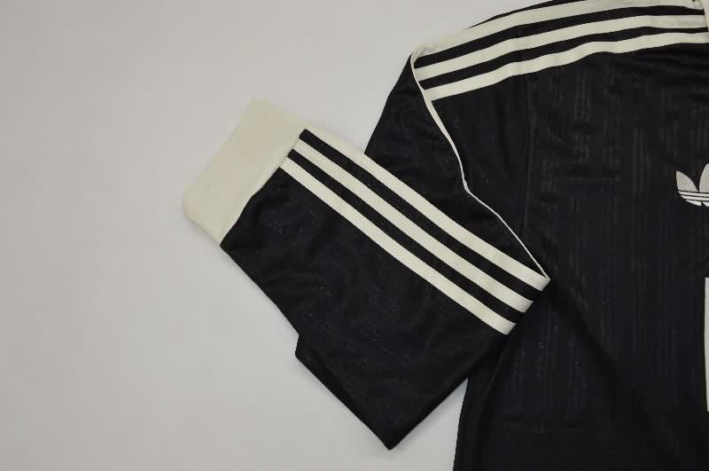 Thailand Quality(AAA) 2025 Oasis Black Long Sleeve Soccer Jersey