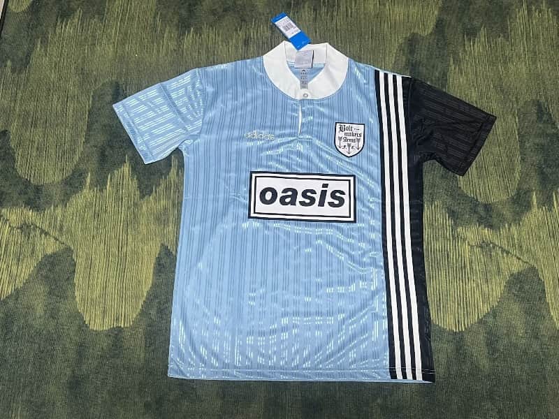 Thailand Quality(AAA) 2025 Oasis Blue Soccer Jersey 03