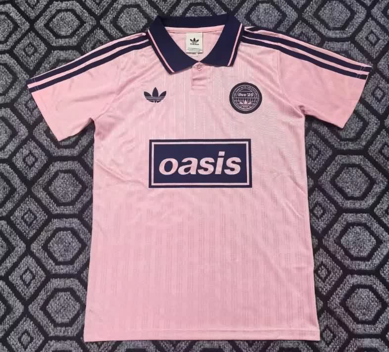 Thailand Quality(AAA) 2025 Oasis Pink Soccer Jersey