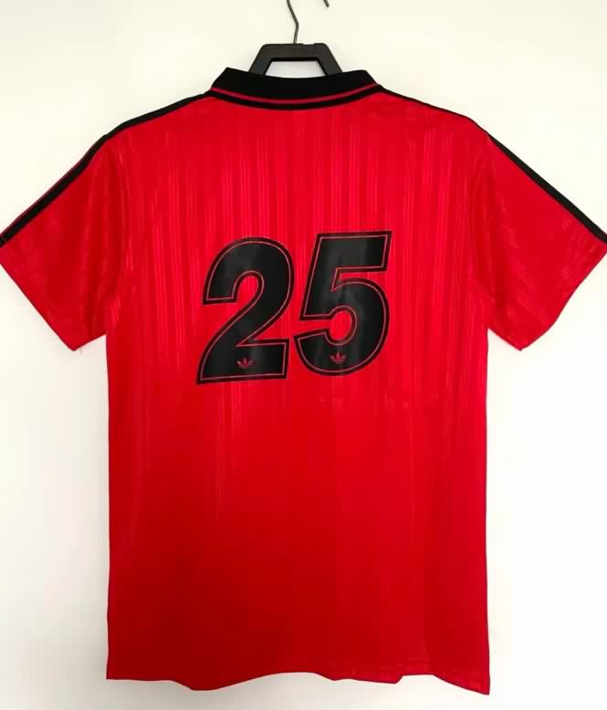 Thailand Quality(AAA) 2025 Oasis Red Soccer Jersey 02