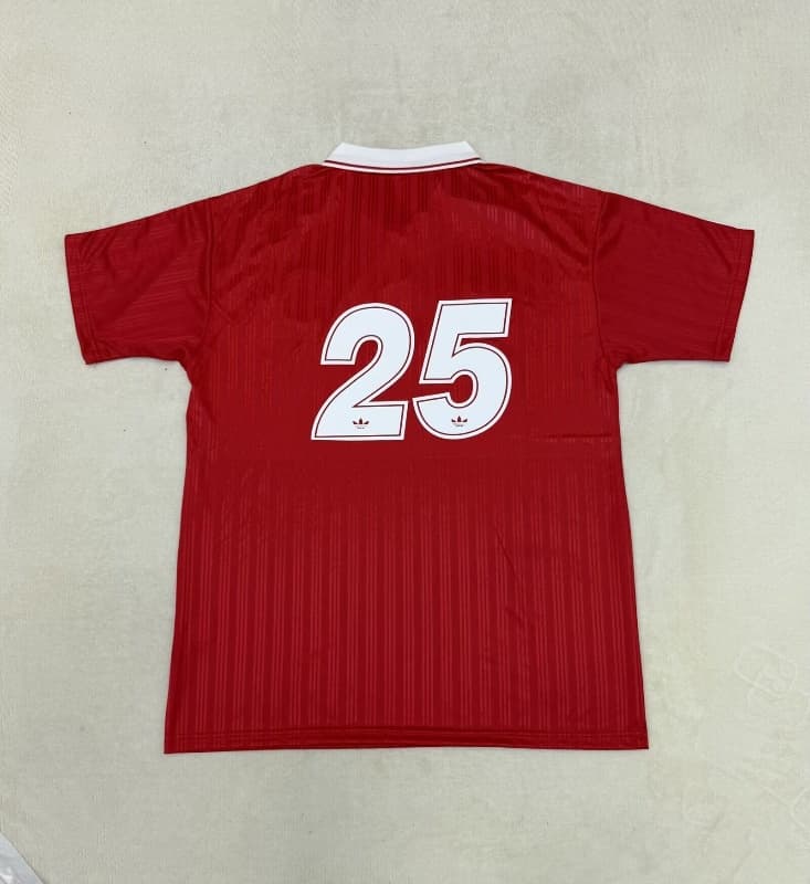 Thailand Quality(AAA) 2025 Oasis Red Soccer Jersey 03