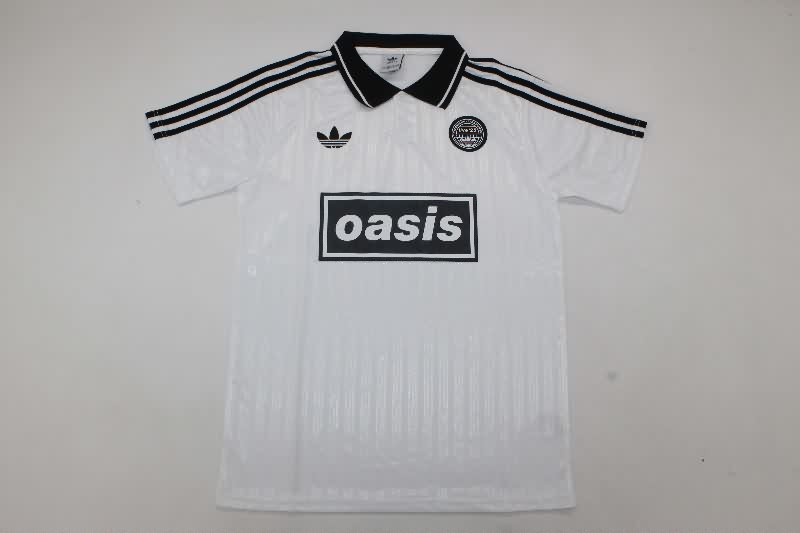 Thailand Quality(AAA) 2025 Oasis White Soccer Jersey