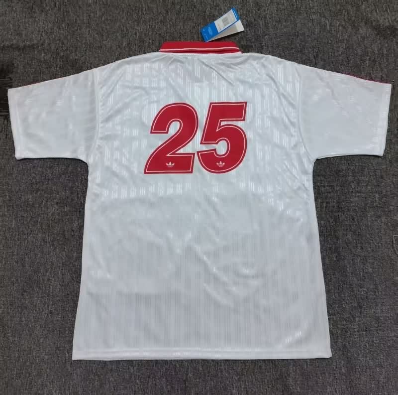 Thailand Quality(AAA) 2025 Oasis White Soccer Jersey 02