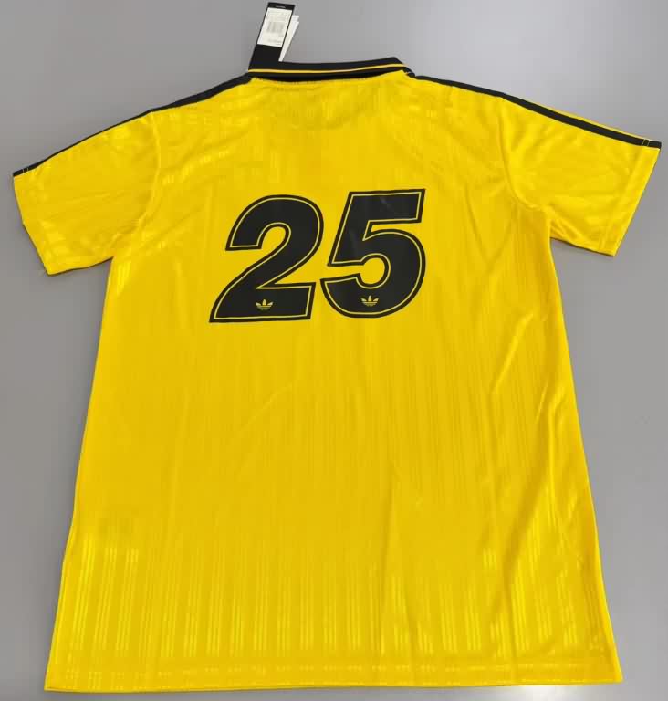 Thailand Quality(AAA) 2025 Oasis Yellow Soccer Jersey