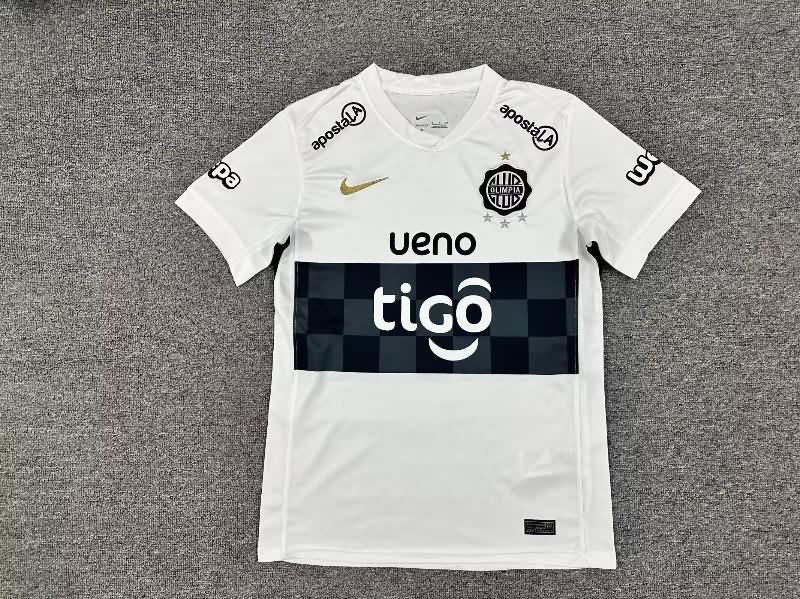 Thailand Quality(AAA) 2026 Olimpia Home Soccer Jersey