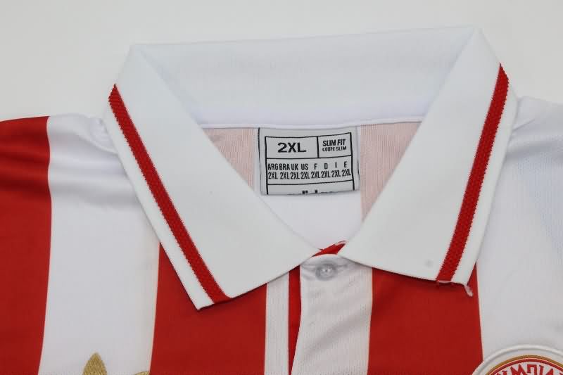 Thailand Quality(AAA) 100th Olympiacos Anniversary Soccer Jersey