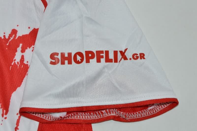 Thailand Quality(AAA) 25/26 Olympiacos Away Soccer Jersey