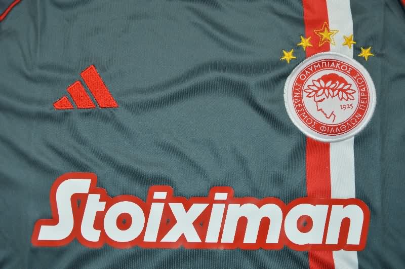 Thailand Quality(AAA) 25/26 Olympiacos Third Soccer Jersey