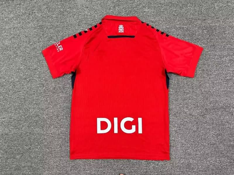 Thailand Quality(AAA) 25/26 Osasuna Home Soccer Jersey