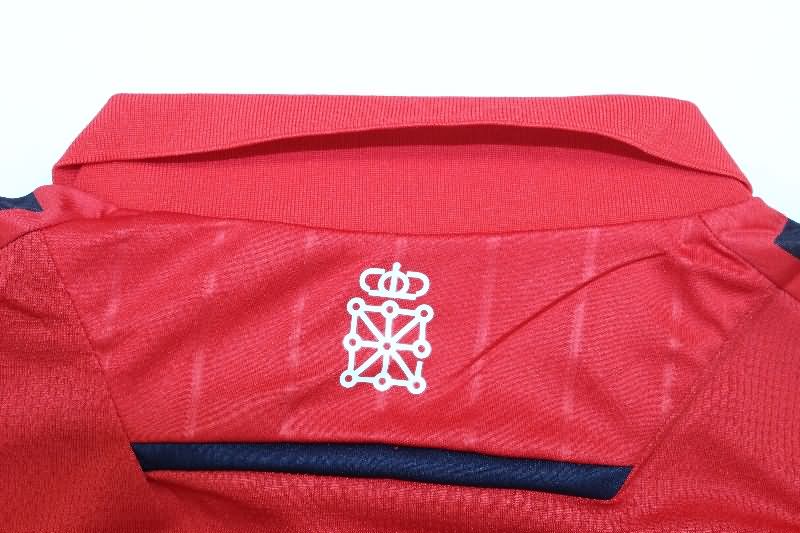 Thailand Quality(AAA) 25/26 Osasuna Home Soccer Jersey