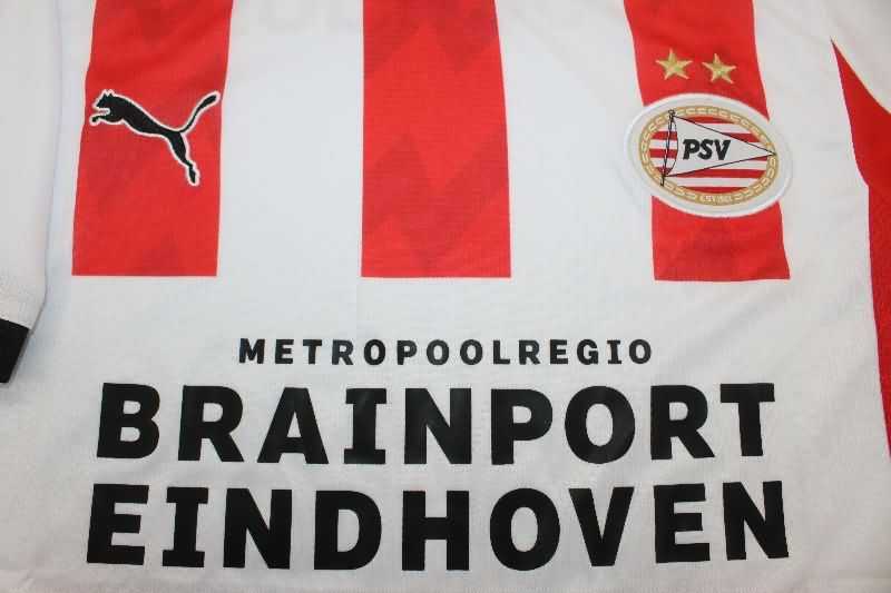 Thailand Quality(AAA) 25/26 PSV Eindhoven Home Soccer Jersey