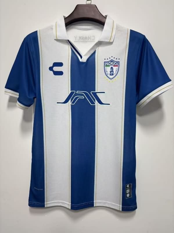 Thailand Quality(AAA) 2025 Club World Cup Pachuca Home Soccer Jersey (Player)