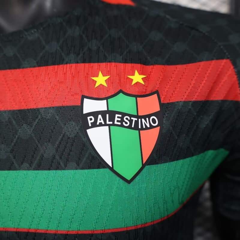 Thailand Quality(AAA) 2025 Palestino Away Soccer Jersey (Player)