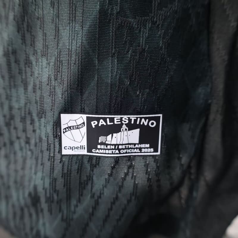 Thailand Quality(AAA) 2025 Palestino Away Soccer Jersey (Player)