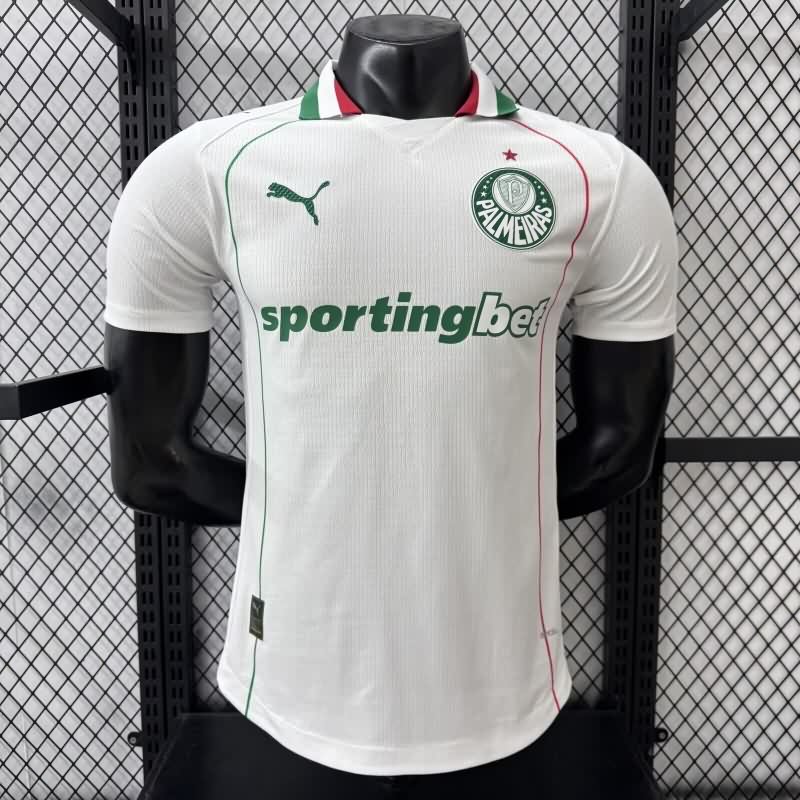 Thailand Quality(AAA) 2026 Palmeiras Away Soccer Jersey (Player)