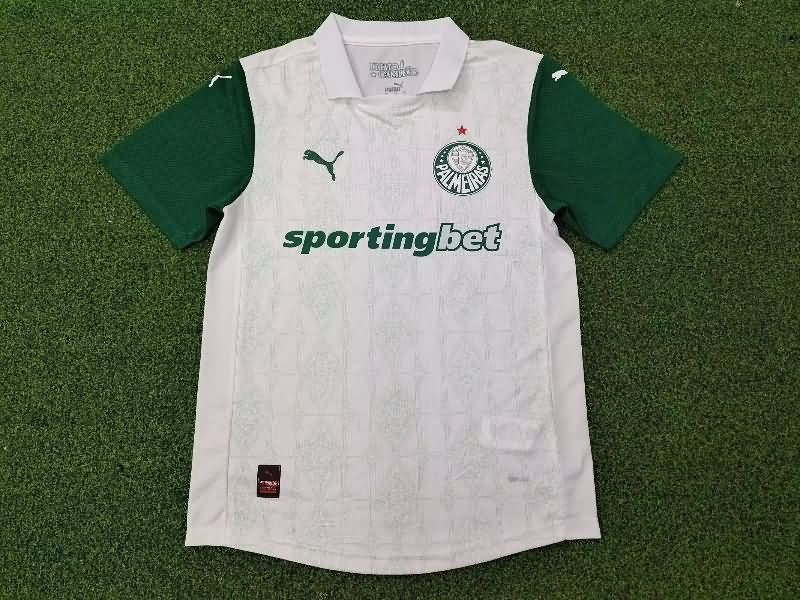 Thailand Quality(AAA) 2025 Palmeiras Away Soccer Jersey (Player)
