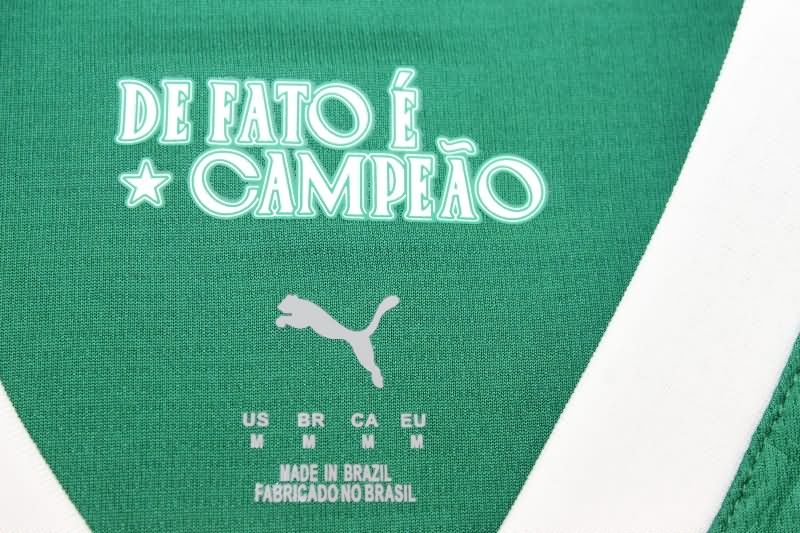 Thailand Quality(AAA) 2025 Palmeiras Home Soccer Jersey