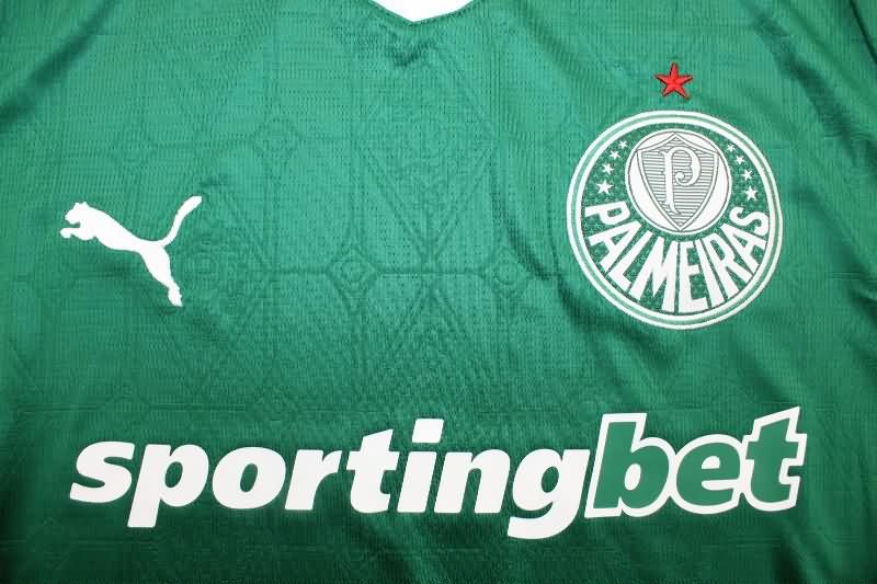 Thailand Quality(AAA) 2025 Palmeiras Home Soccer Jersey