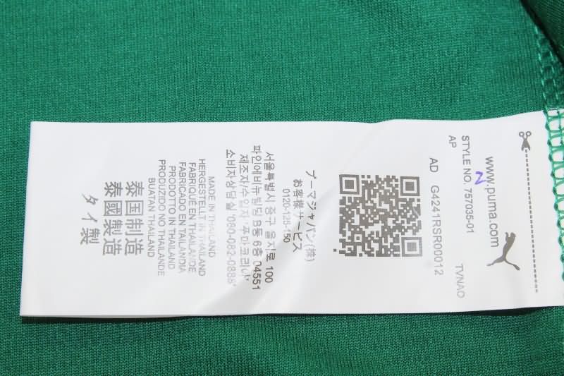 Thailand Quality(AAA) 2025 Palmeiras Home Soccer Jersey