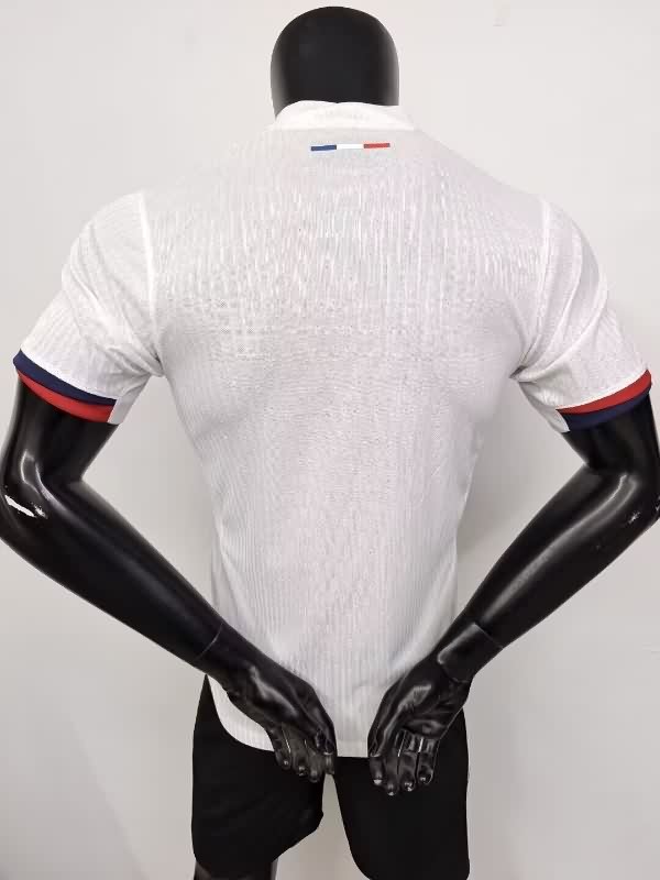 Thailand Quality(AAA) 25/26 Paris St Germain Away Soccer Jersey With Star (Player)