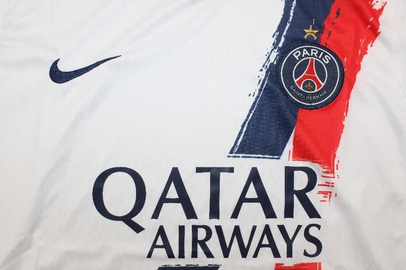 Thailand Quality(AAA) 25/26 Paris St Germain Away Soccer Jersey With Star