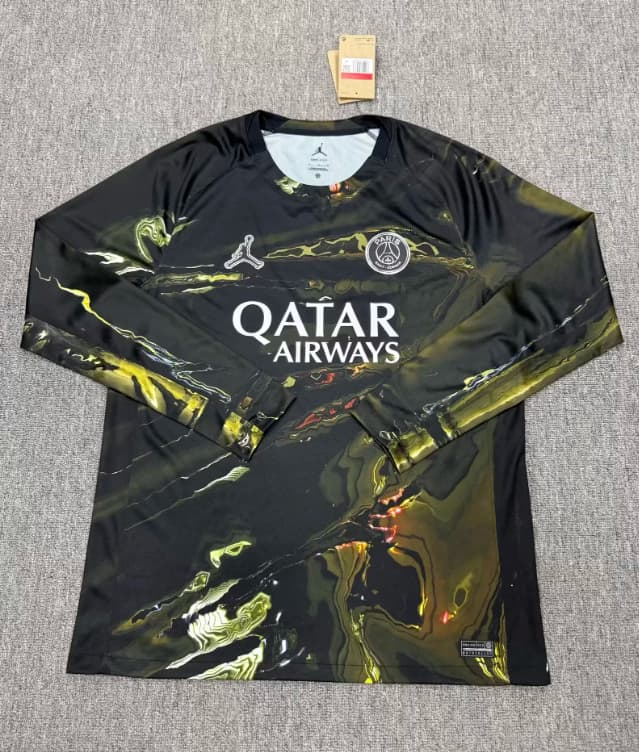 Thailand Quality(AAA) 25/26 Paris St Germain Fifth Long Sleeve Soccer Jersey Thailand Quality(AAA) 25/26 Paris St Germain Fifth Long Sleeve Soccer Jersey