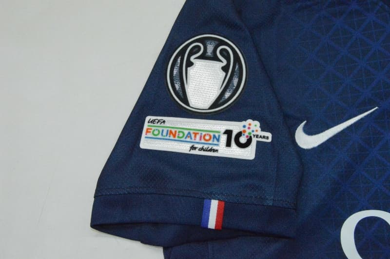 Thailand Quality(AAA) 25/26 Paris St Germain Home UCL Final Soccer Jersey