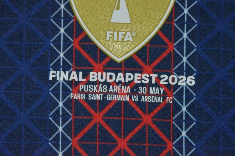 Thailand Quality(AAA) 25/26 Paris St Germain Home UCL Final Soccer Jersey