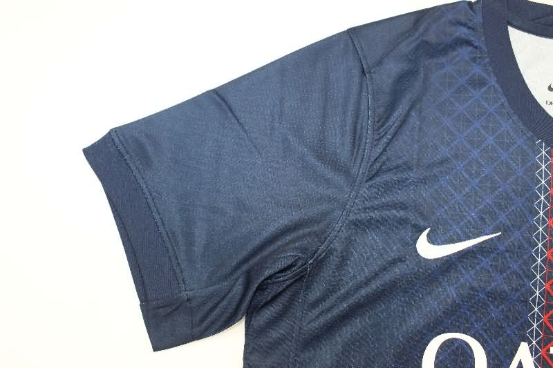 Thailand Quality(AAA) 25/26 Paris St Germain Home Soccer Jersey With Star