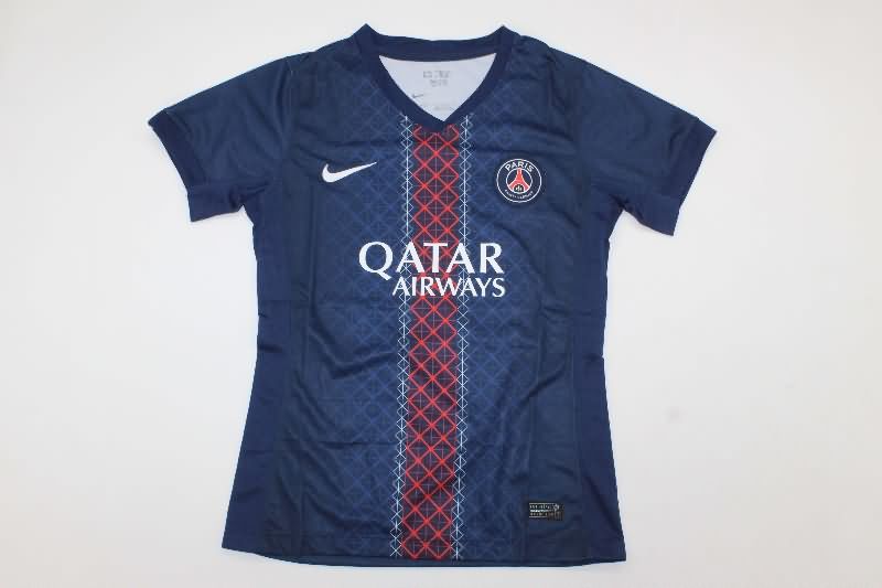 Thailand Quality(AAA) 25/26 Paris St Germain Home Women Soccer Jersey