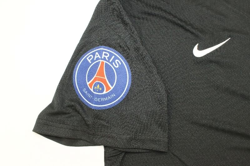 Thailand Quality(AAA) 25/26 Paris St Germain Black Baseball Jersey