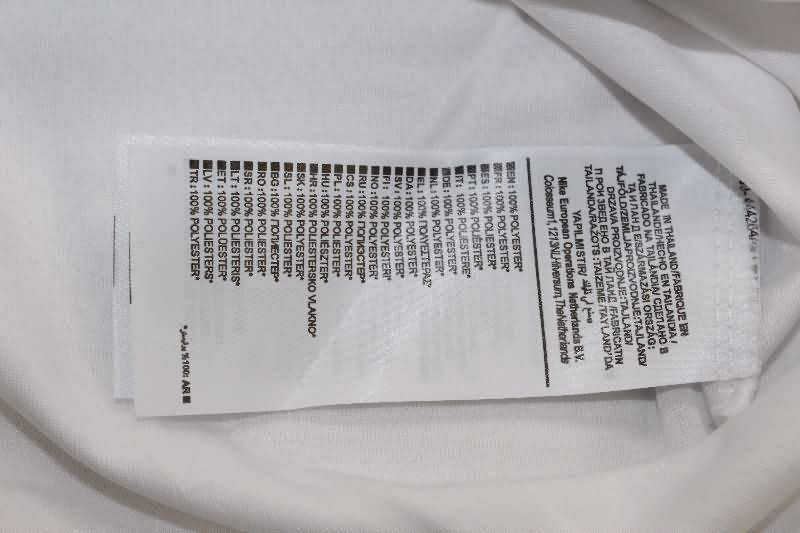 Thailand Quality(AAA) 25/26 Paris St Germain White Baseball Jersey