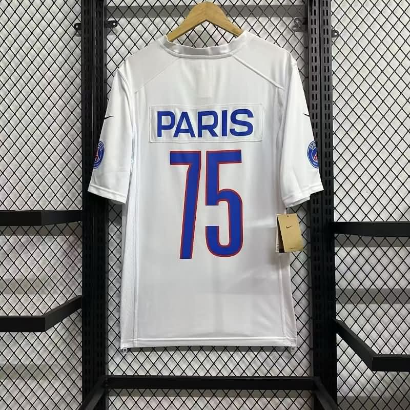 Thailand Quality(AAA) 25/26 Paris St Germain White NFL Jersey