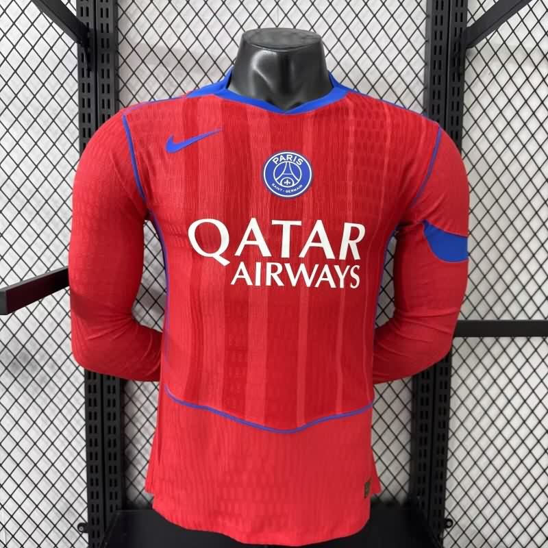 Thailand Quality(AAA) 25/26 Paris St Germain Third Long Sleeve Soccer Jersey (Player) Thailand Quality(AAA) 25/26 Paris St Germain Third Long Sleeve Soccer Jersey (Player)