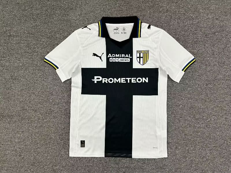Thailand Quality(AAA) 25/26 Parma Home Soccer Jersey